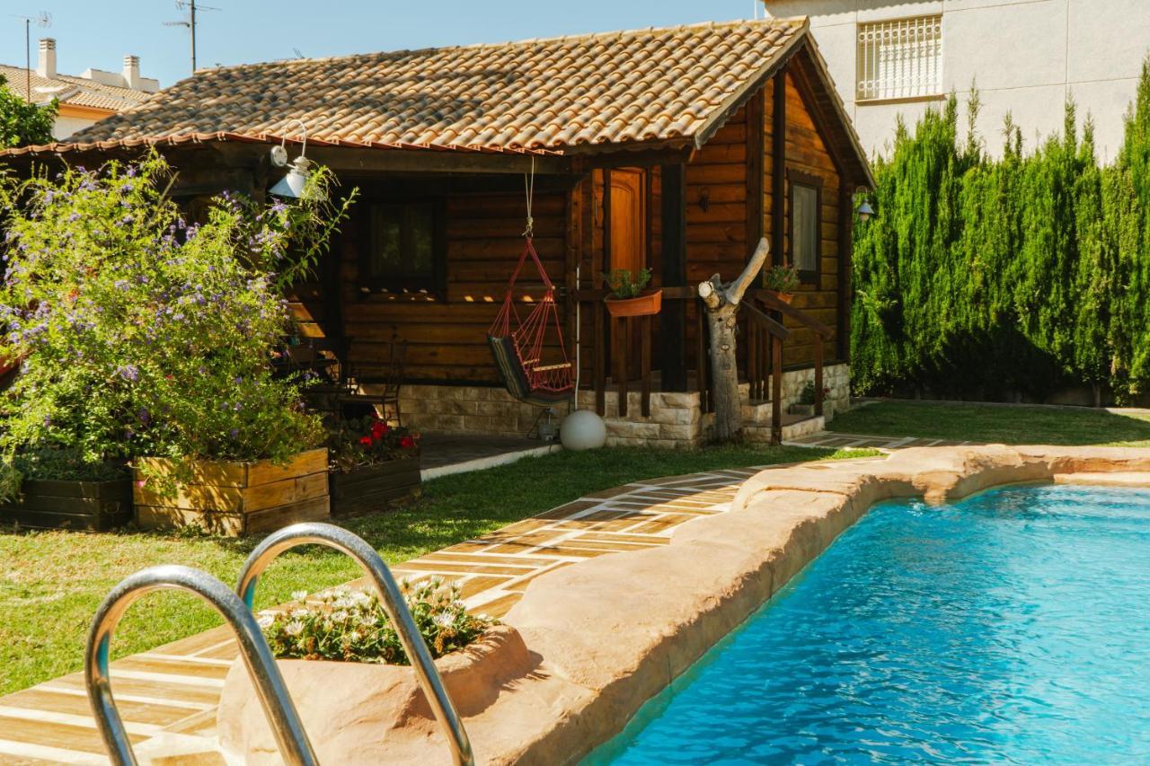 Vila Casa De Madera Con Piscina Privada Los Alcázares Exteriér fotografie